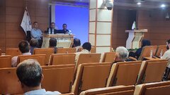 جلسه حوزه معاونت اقتصادی اداره کل با مدیران اجرایی اتحادیه های کلانشهر اهواز