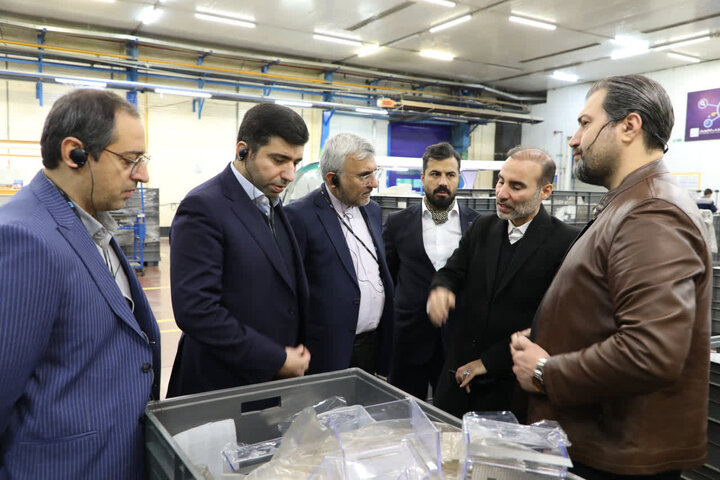 بازدید دکتر حیدری از گروه انتخاب اصفهان