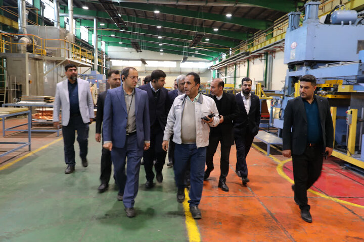 بازدید دکتر حیدری از گروه انتخاب اصفهان