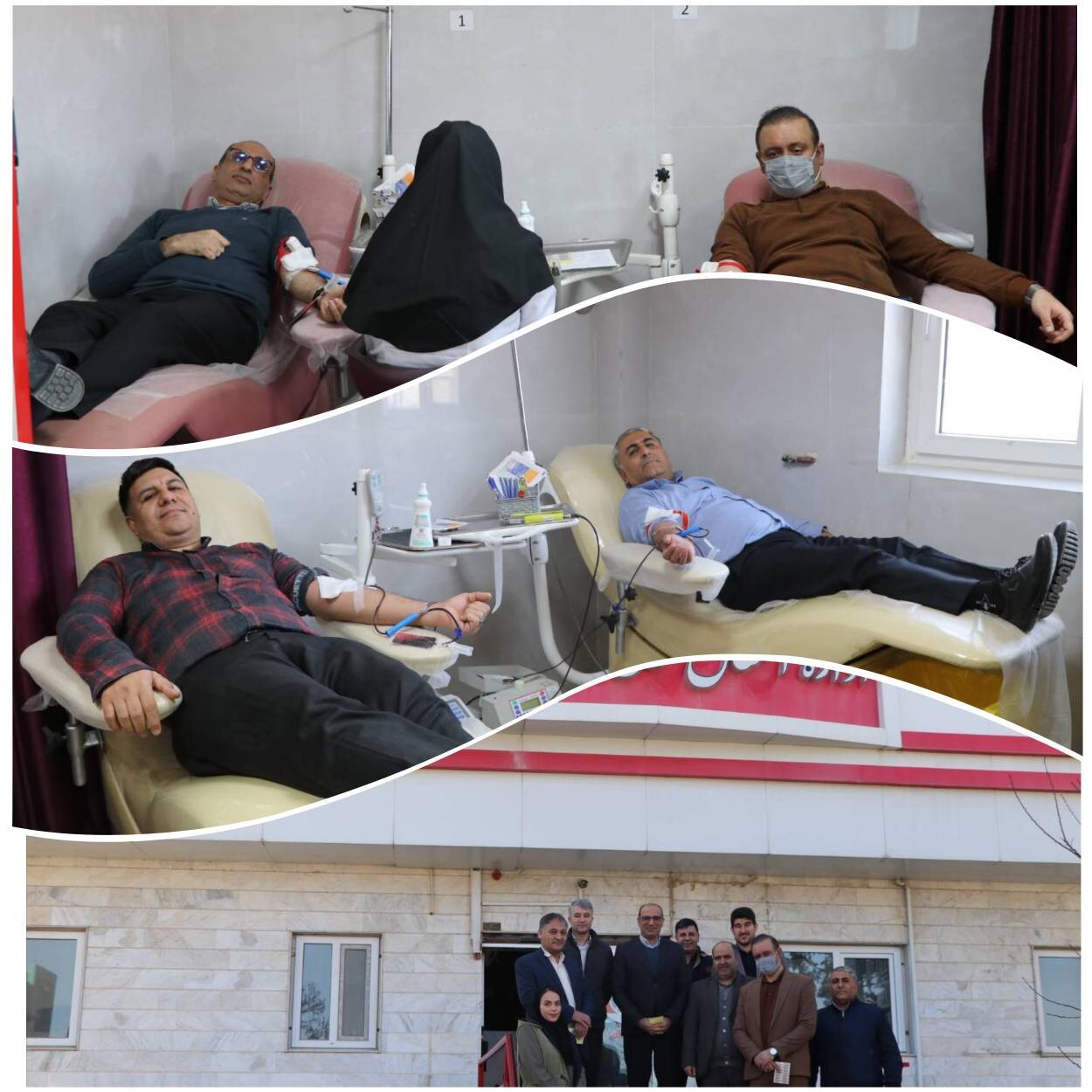 اهداء خون کارکنان اداره کل امور اقتصادی و دارایی خراسان شمالی با هدف نجات جان بیماران