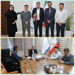 تجلیل مدیرکل امور اقتصادی و دارایی خوزستان از کارکنان شرکت کننده در مسابقات ورزشی وزارت امور اقتصادی و دارایی