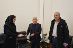 معارفه معاون ذیحساب اداره کل  امور مالیاتی استان اصفهان