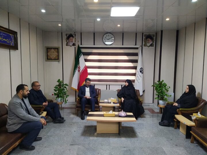 دیدار مدیرکل ورزش و جوانان با مدیرکل امور اقتصادی و دارایی استان