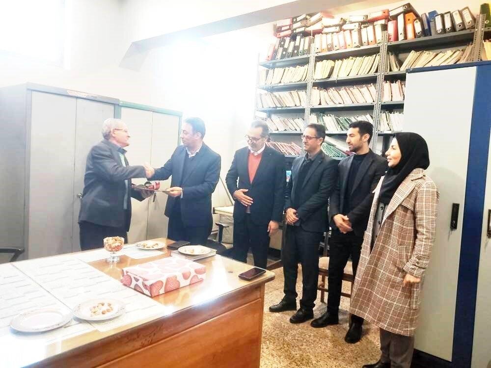 به مناسبت گرامیداشت اعیاد شعبانیه، تجلیل از جانبازان سرافراز اداره کل امور اقتصادی و دارایی آذربایجانغربی