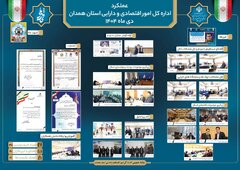 عملکرد اداره کل امور اقتصادی و دارایی استان همدان در قاب خدمات و راهبردها