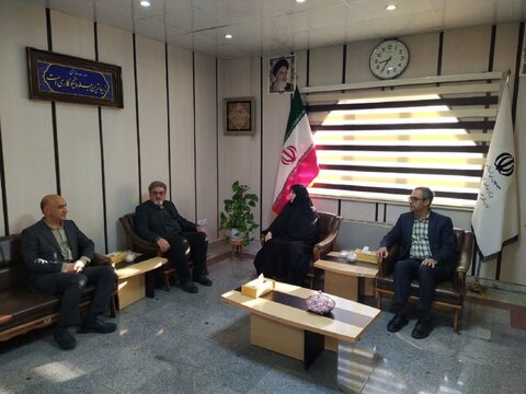 دیدار مدیرکل امور اقتصادی و دارایی با مدیرعامل شرکت توسن دارو