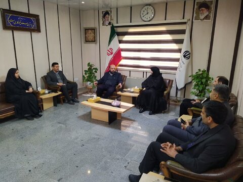 دیدار مدیرکل امور اقتصادی و دارایی با مدیرکل نوسازی، توسعه و تجهیز مدارس