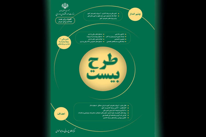 «طرح بیست»؛ نقشه راه تأمین مالی پروژه‌های بزرگ و پیشران اقتصادی کشور