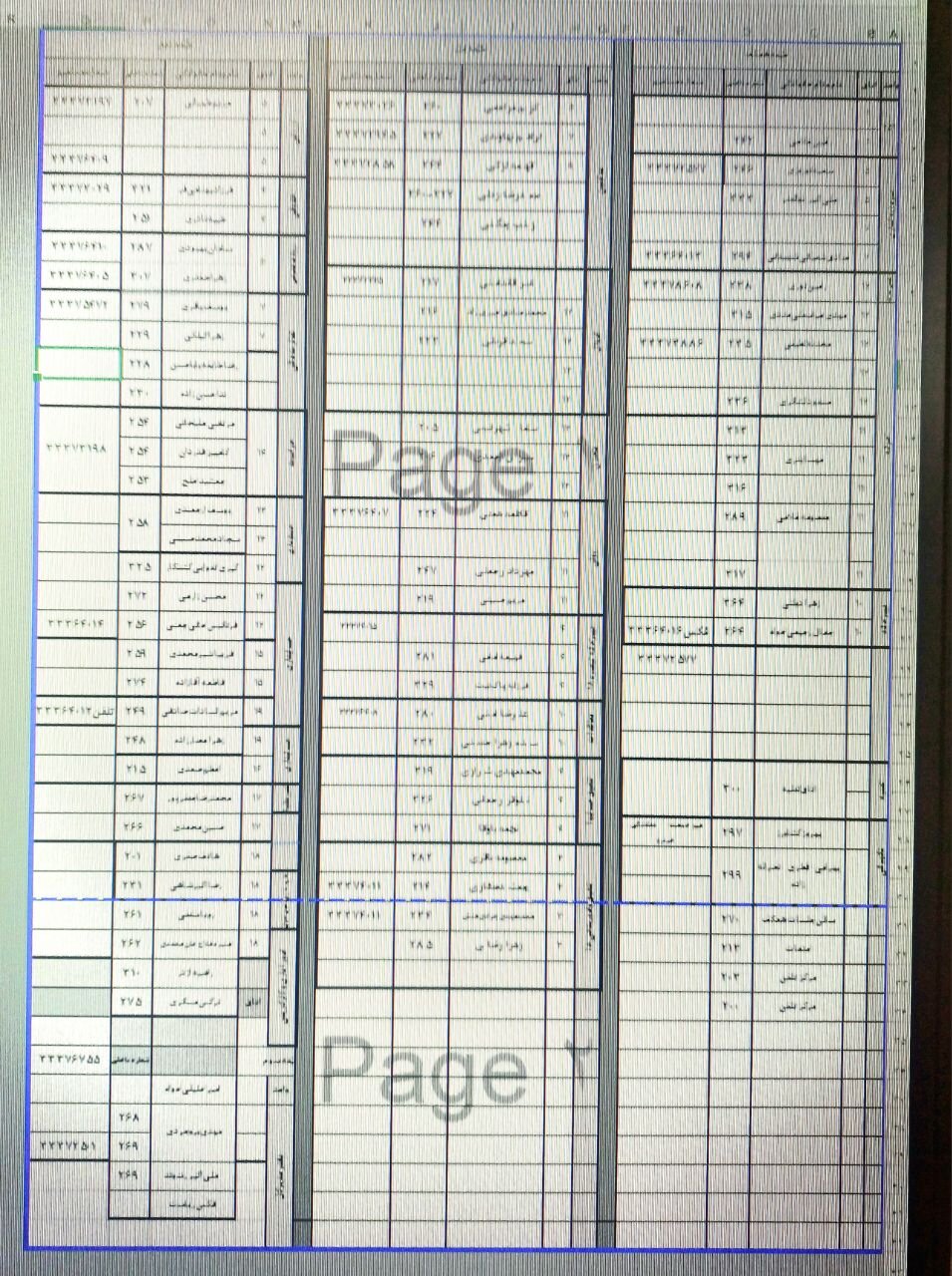 معرفی اداره کل مسئول هر خدمت