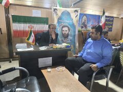 برگزاری میز خدمت اداره کل امور اقتصادی و دارایی استان کهگیلویه و بویراحمد در مصلی نمازخانه