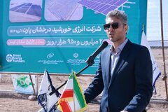 نیروگاه خورشیدی ۱۰ مگاواتی خوسف با سرمایه گذاری خارجی افتتاح شد