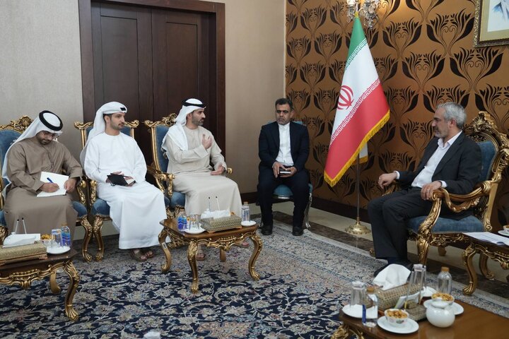 دیدار وزیر اقتصاد با سفیر امارات متحده در ایران