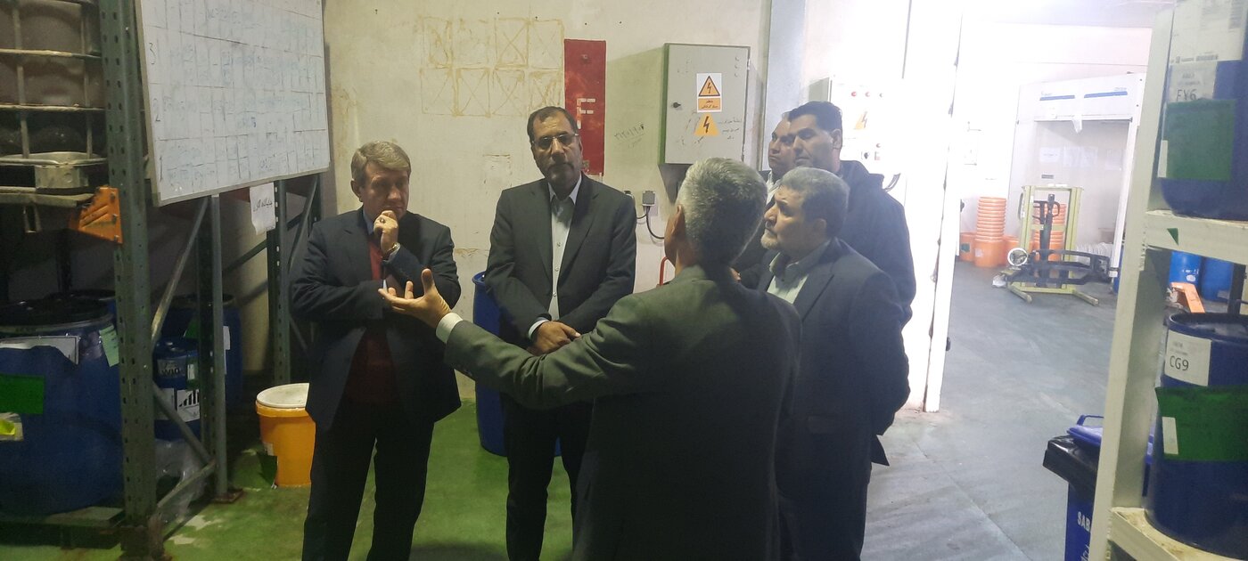 بازدید مدیرعامل شرکت مادر تخصصی سرمایه‌گذاری‌های خارجی ایران از شرکت سینره در کهگیلویه و بویراحمد