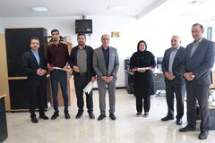 تقدیر از مهندس‌های شاغل در اداره کل امور اقتصادی و دارایی خراسان شمالی