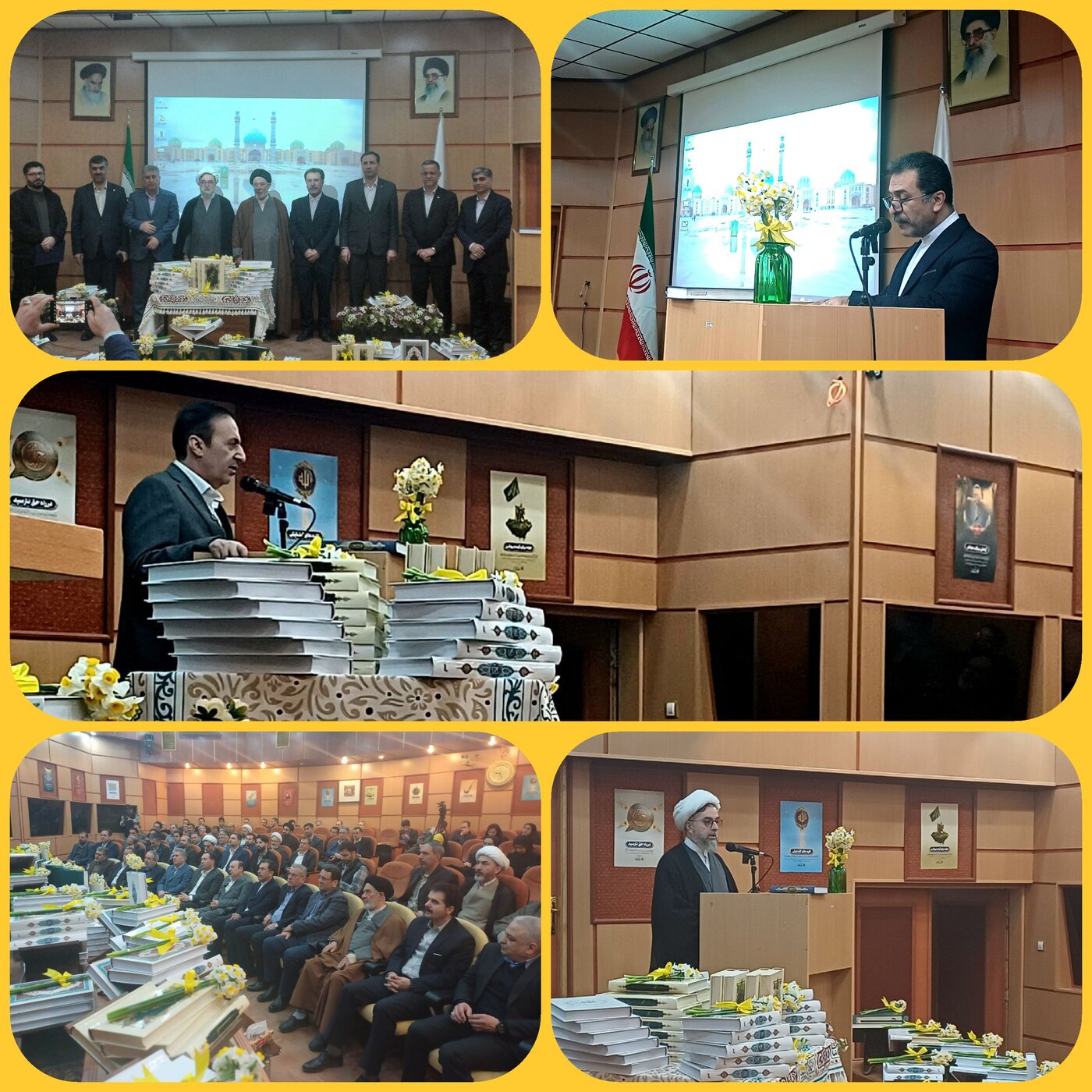 مراسم اهدای ۲۰۰۰ جلد قرآن کریم به مساجدودارالقرآن های استان قزوین