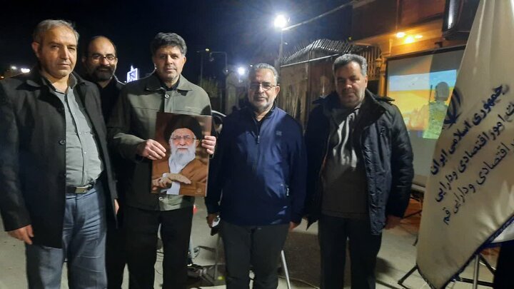 حضور آقای دکتر زارعی؛ رئیس اسبق سازمان حراست کل کشور در موکب اداره کل‌ در شب گذشته