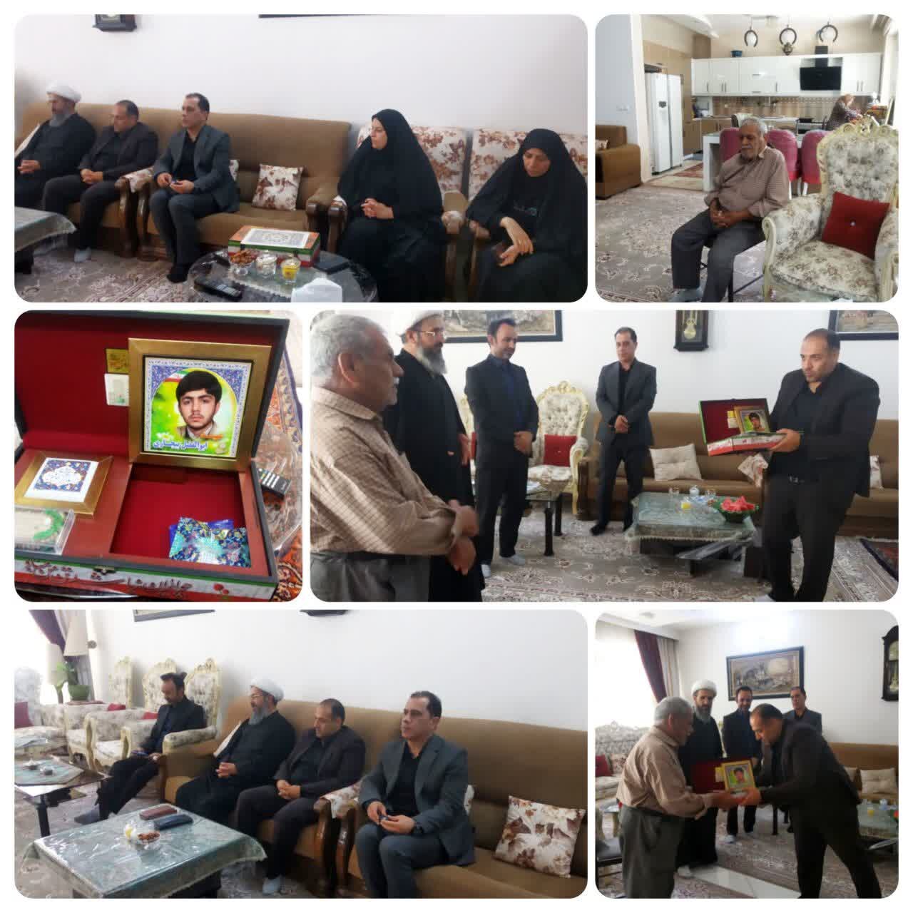 دیدار با برادر شهید والا مقام ابوالفضل بیجاری