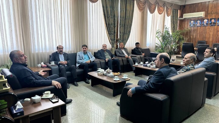 دیدار مدیرکل امور اقتصادی و دارایی گلستان با رئیس‌کل دادگستری استان