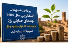 ۱۶ هزار میلیارد ریال تسهیلات اشتغالزایی در یزد پرداخت شد