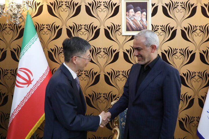 دیدار وزیر اقتصاد با سفیر چین در ایران