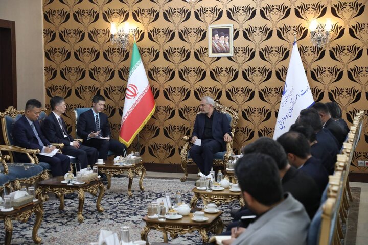 دیدار وزیر اقتصاد با سفیر چین در ایران
