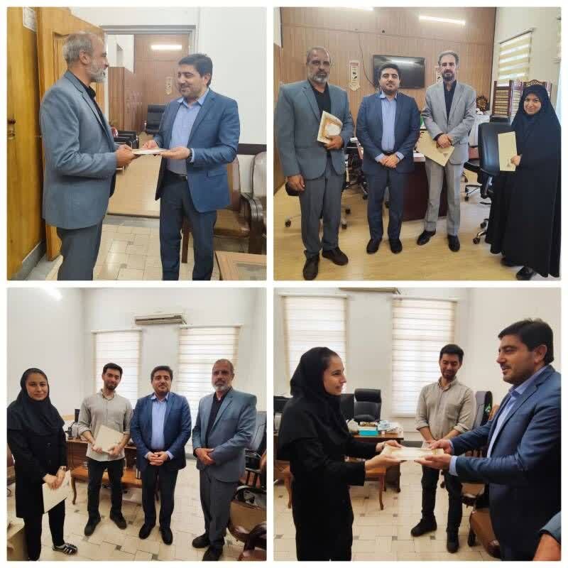 تقدیر مدیرکل امور اقتصادی و دارایی فارس از کارکنان حراست و فناوری اطلاعات