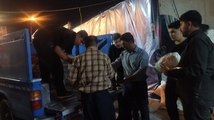 رونمایی از بخش کوچکی از زحمات خالصانه همکاران در آماده سازی مواکب و مراکز اسکان