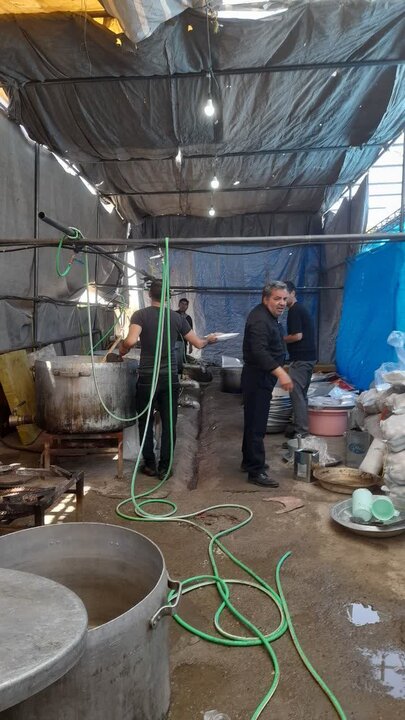رونمایی از بخش کوچکی از زحمات خالصانه همکاران در آماده سازی مواکب و مراکز اسکان