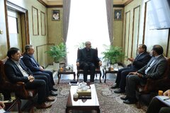 دیدار دکتر مدنی زاده با استاندار گلستان