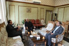 دیدار وزیر اقتصاد با استاندار ایلام