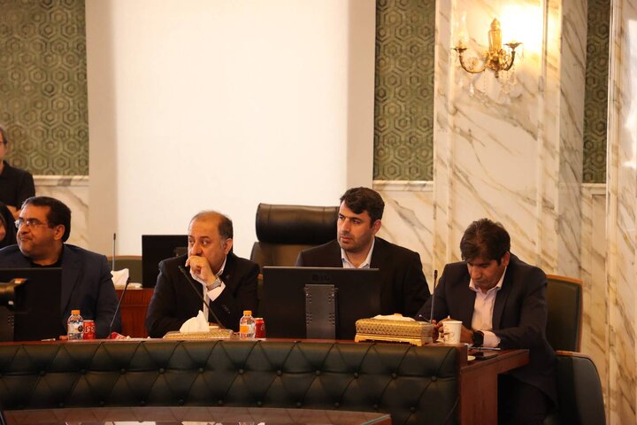 نشست مشترک اعضای کمیسیون اقتصادی مجلس و رییس کل بیمه مرکزی و معاون حقوقی وزیراقتصاد