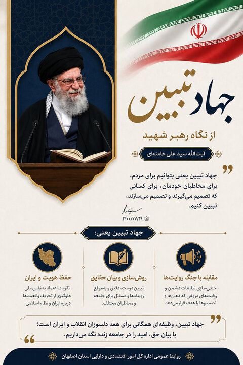 بیانات رهبر معظم انقلاب اسلامی در باب جهاد تبیین