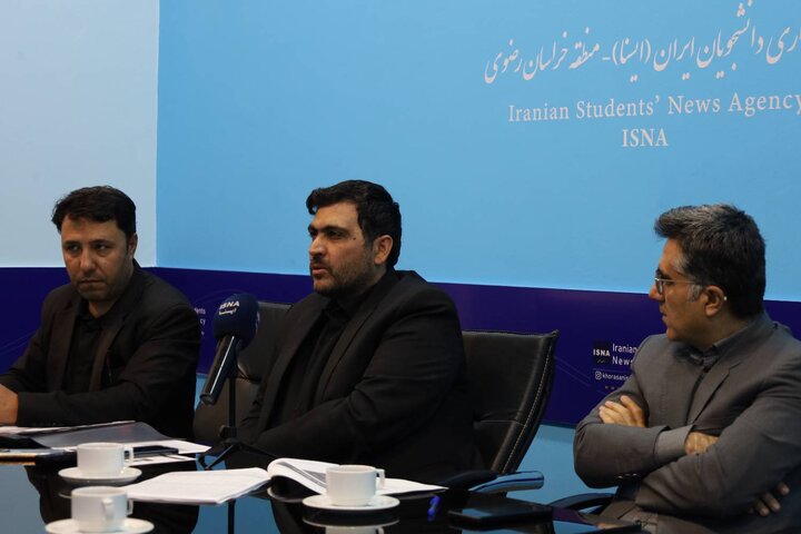 بازدید مدیرکل امور اقتصادی و دارایی استان خراسان رضوی از خبرگزاری ایسنا به مناسبت گرامیداشت هفته خبرنگار