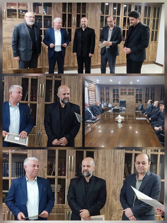 برگزاری مراسم تودیع و معارفه ذیحساب اداره‌کل اوقاف و امور خیریه استان تهران
