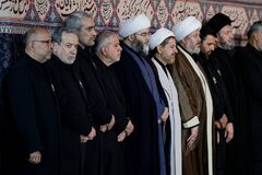گزارش ویدئویی/حضور وزیر اقتصاد و آیت الله مروی در مراسم شام غریبان شهادت امام رضا (ع)