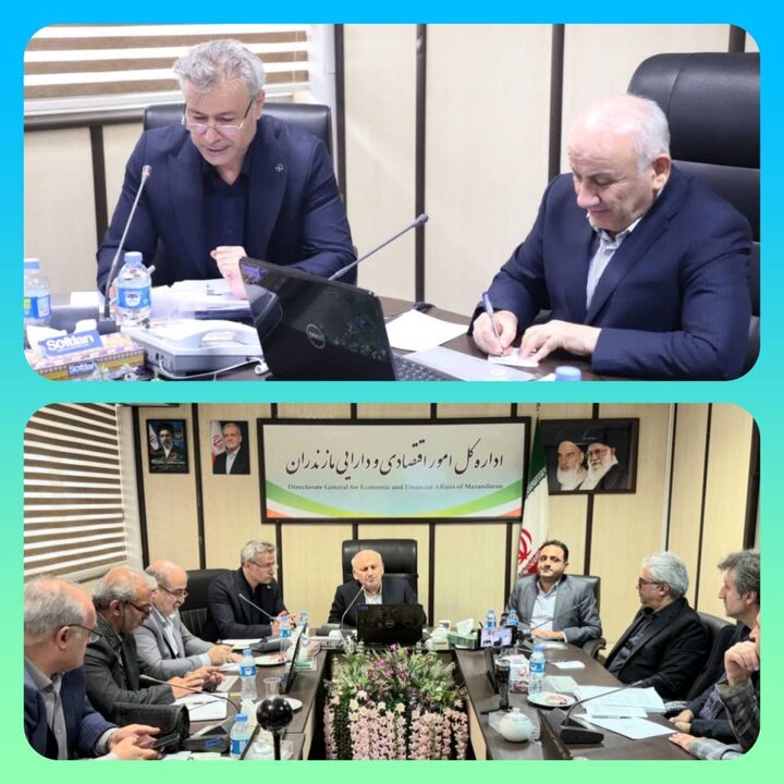بازدید استاندار مازندران از اداره‌کل امور اقتصادی و دارایی استان