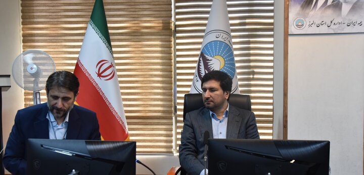 برگزاری سومین جلسه شورای هماهنگی مدیران استانی دستگاه های تابعه وزارت اقتصاد با حضور معاون دادستان و جانشین سرپرست دادسرای ناحیه یک شهرستان کرج(سالن جلسات بیمه ایران-1405/5/20)