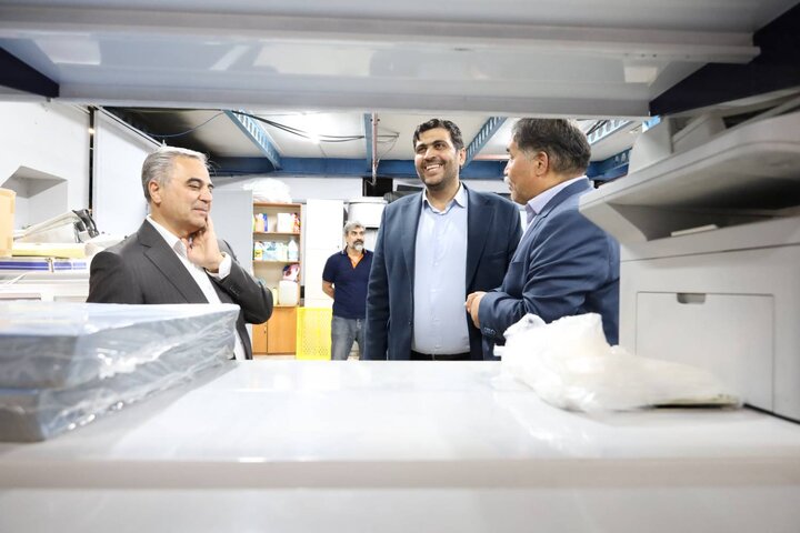 بازدید مدیرکل امور رفاهی و پشتیبانی وزارت امور اقتصادی و دارایی از بخش‌های مختلف اداره کل امور اقتصادی و دارایی خراسان رضوی