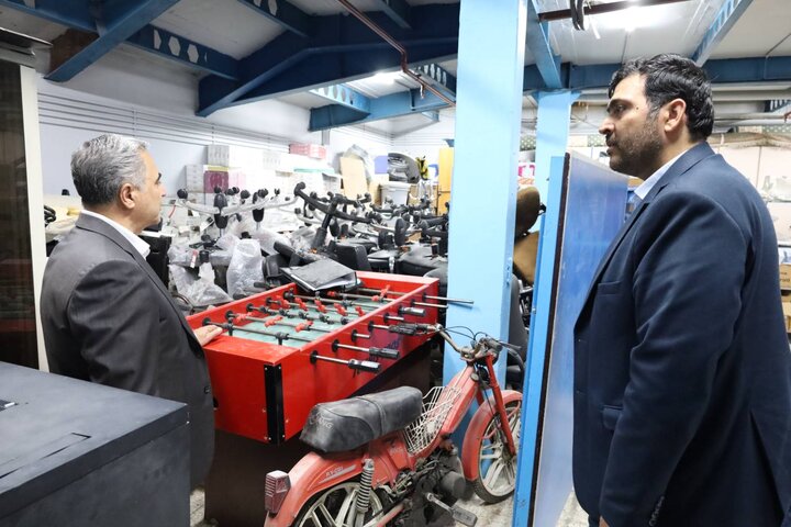 بازدید مدیرکل امور رفاهی و پشتیبانی وزارت امور اقتصادی و دارایی از بخش‌های مختلف اداره کل امور اقتصادی و دارایی خراسان رضوی