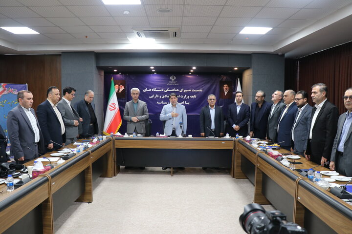 گزارش تصویری نشست خبری شورای هماهنگی دستگاه های تابعه وزارت اقتصاد به مناسبت روز خبرنگار