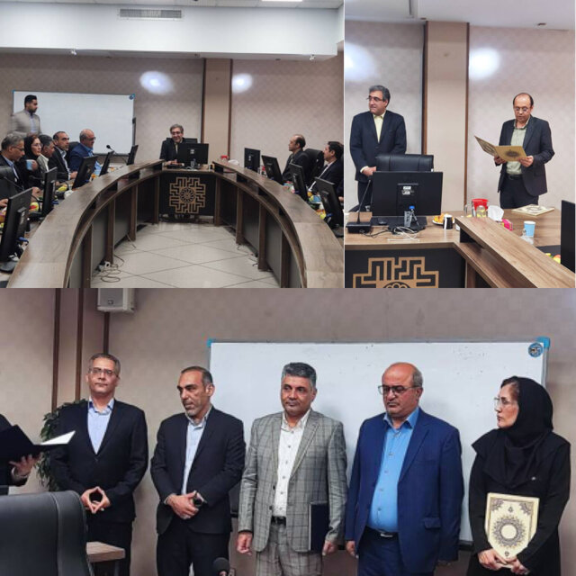برگزاری مراسم تودیع و معارفه ذیحساب اداره‌کل مبارزه با فرار مالیاتی