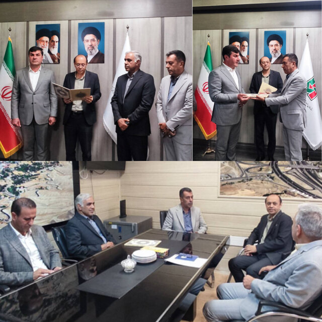 برگزاری مراسم تودیع و معارفه ذیحساب اداره‌کل راهداری و حمل‌ونقل جاده‌ای استان تهران