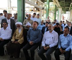 بازدید وزیر اقتصاد از یک طرح سرمایه‌گذاری خارجی تولید روزانه یک میلیون لیتر بنزین
