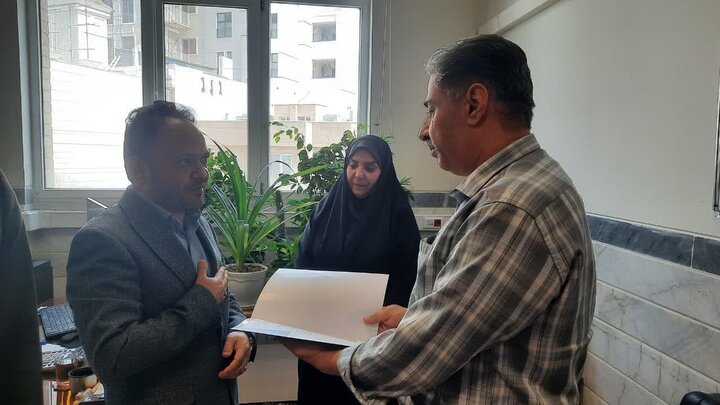 آئین تکریم و معارفه معاون ذیحساب نوسازی مدارس قم برگزار شد