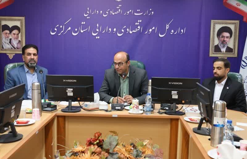 نشست ذیحسابان و مدیران دستگاه های اجرایی استان مرکزی برگزار شد