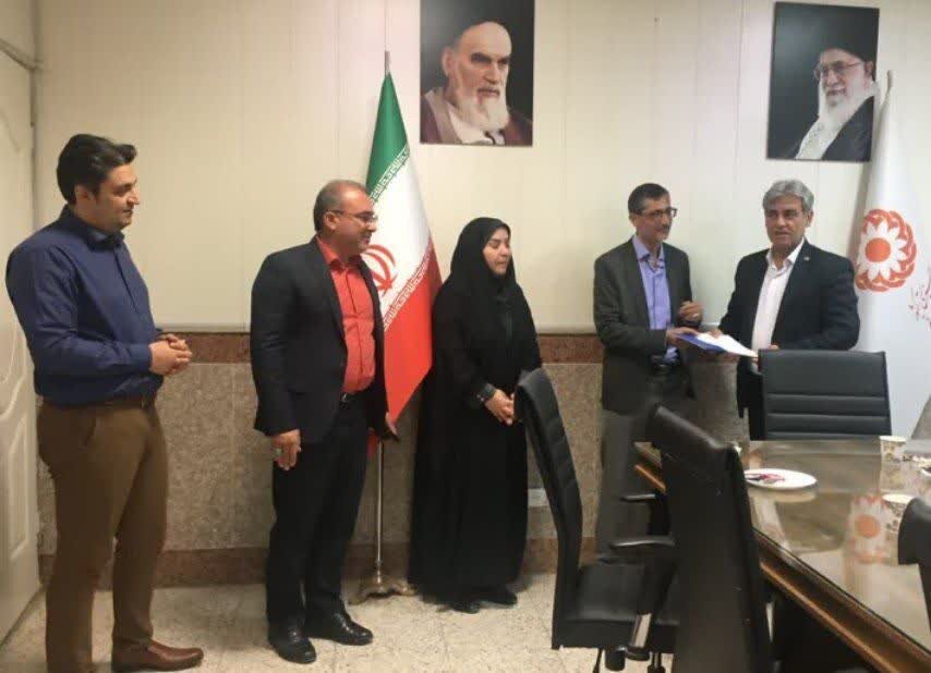 آئین تکریم و معارفه معاون ذیحساب بهزیستی استان قم برگزار شد