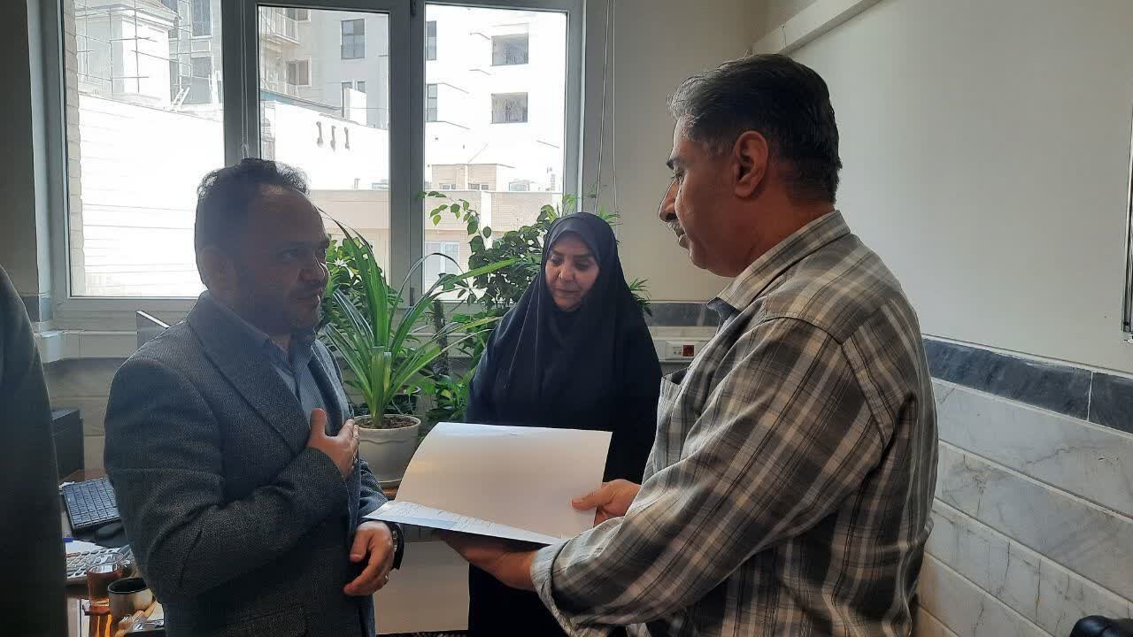آئین تکریم و معارفه معاون ذیحساب نوسازی مدارس قم برگزار شد