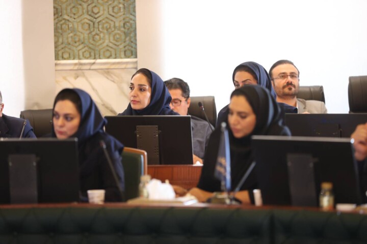 ششمین جلسه شورای سیاست گذاری "هجدهمین نمایشگاه بین المللی نظام مالی، سرمایه گذاری و زیر ساخت های دیجیتال"
