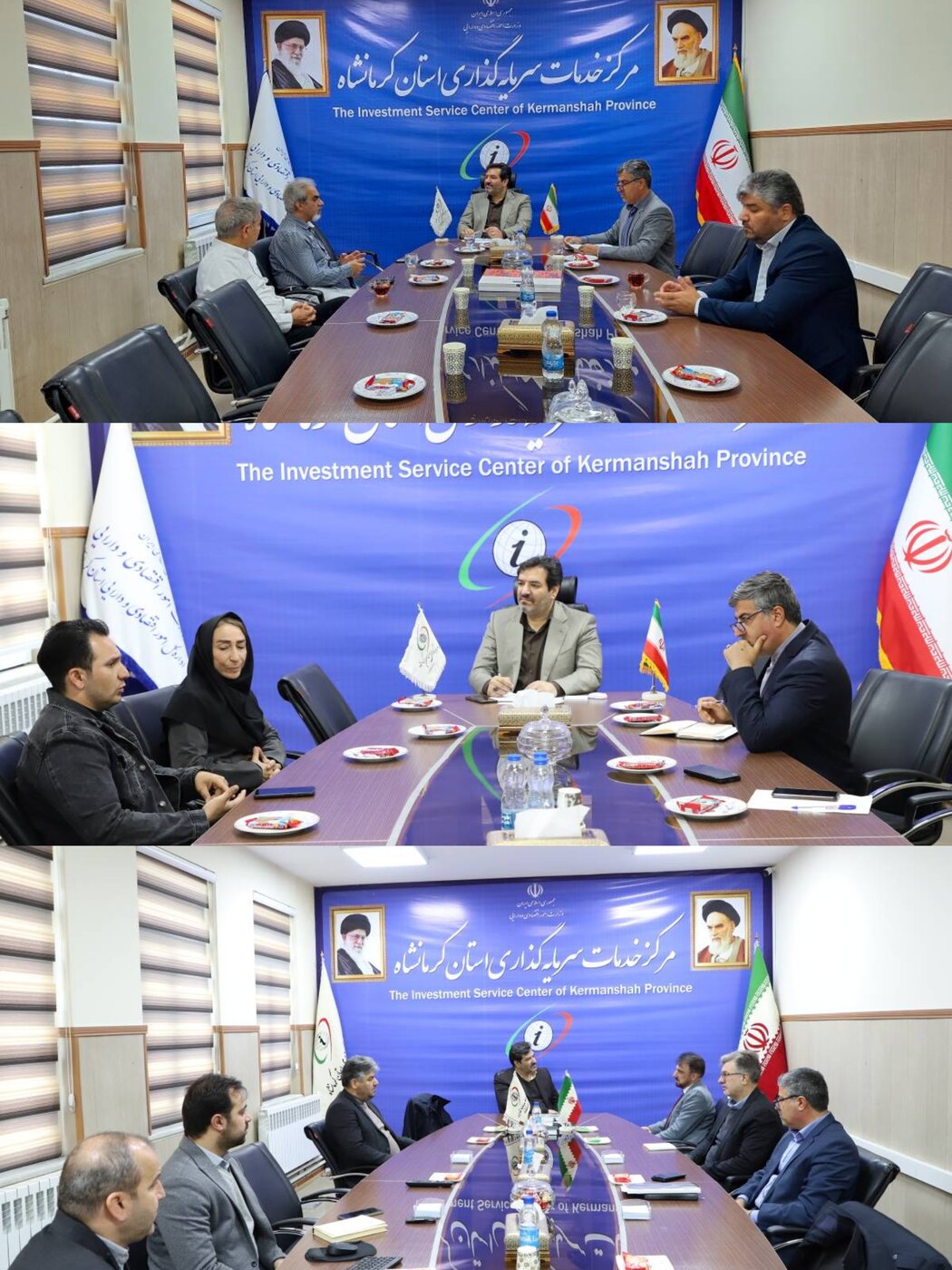 نشست مدیر کل امور اقتصادی و دارایی استان کرمانشاه با فعالین اقتصادی