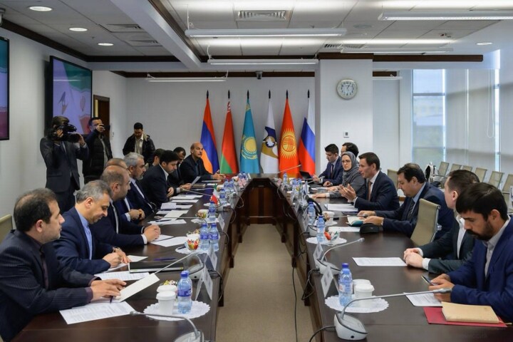 نشست وزیران اقتصاد ایران و اتحادیه اقتصادی اوراسیا